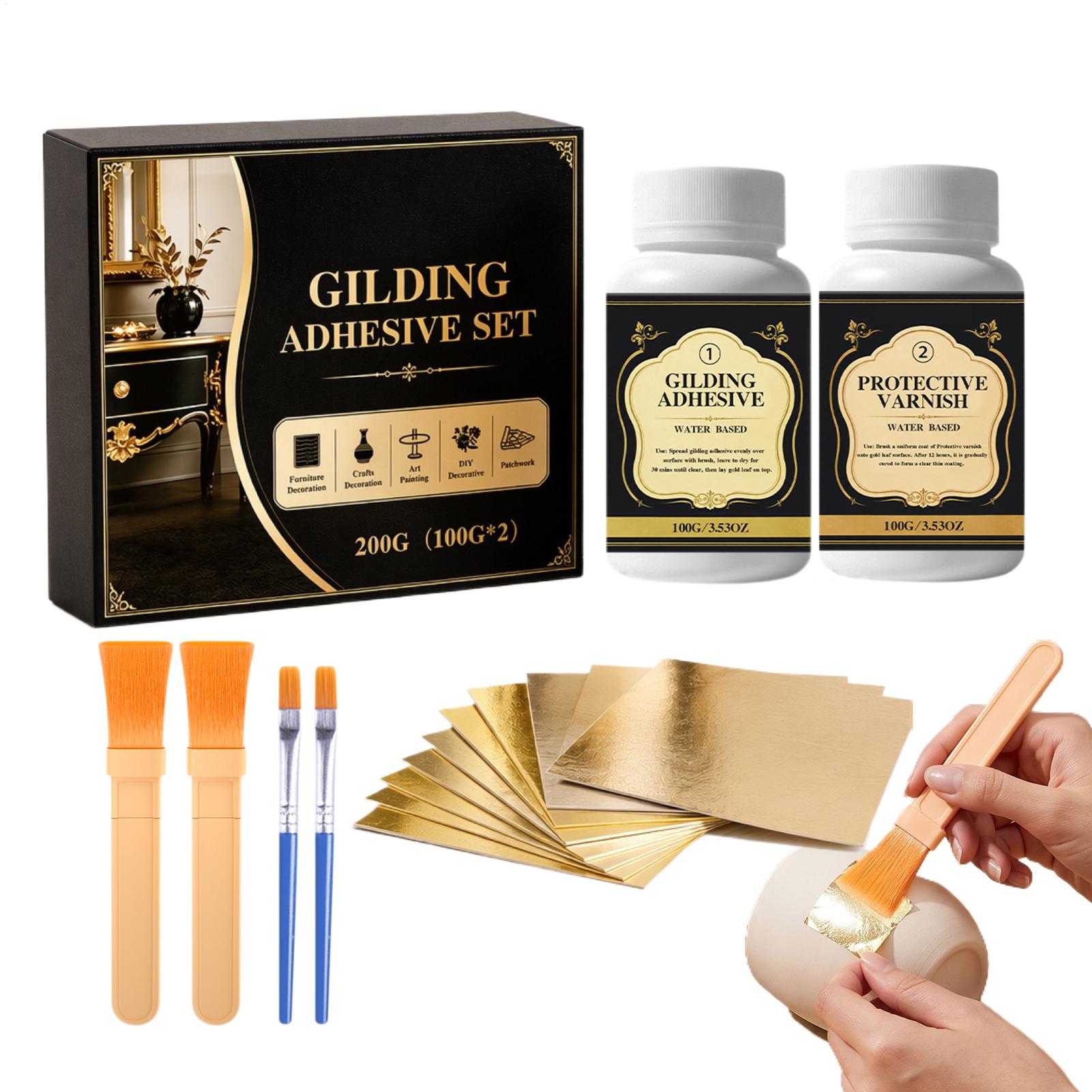 Art Craft Glue - NIEUW Verguldingslijm op waterbasis, langdurig, voor