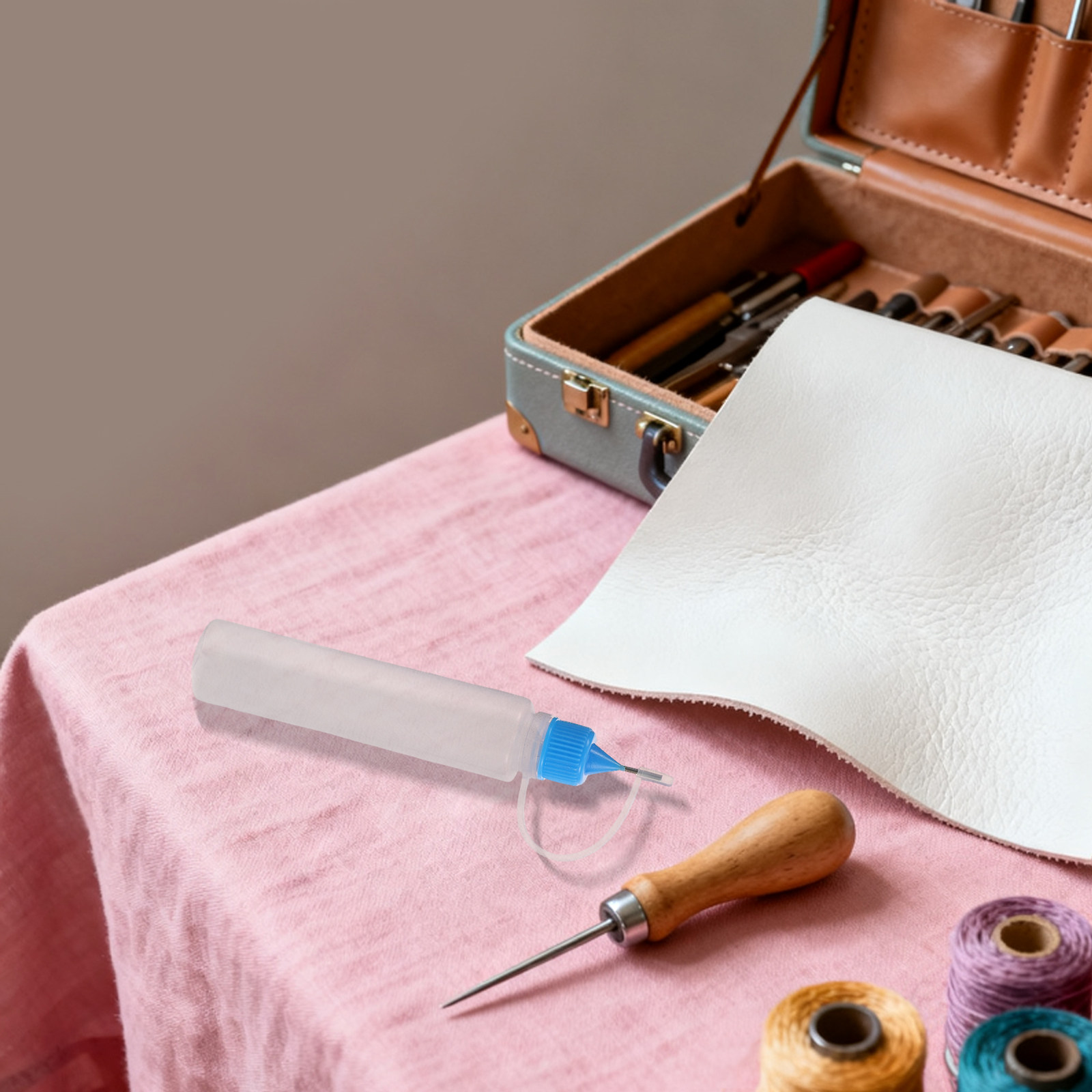 Art Craft Glue - 20 stuks precisielijmflessen, transparant plastic, knijpflesjes