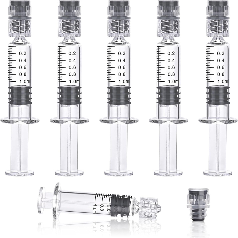 Art Craft Glue - 1ml glazen Luer Pet Food meetbeker,