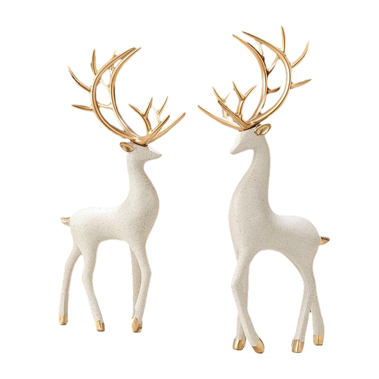 Art Craft Cafe - Dierenbeeld Scandinavische Geschenken Kunst Staande Hertenbeelden