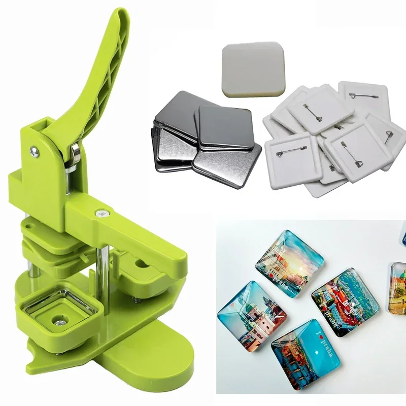 Art Craft Magnet - Koelkast Zachte Magneet Maken Vierkante Badge