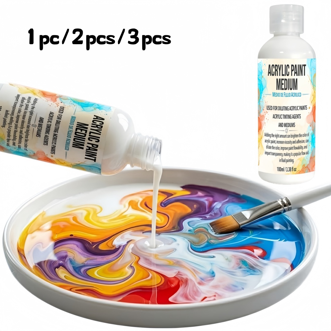 Art Craft Blend - Pigmentmengoplossing ACRYLIC PAINTING MEDIUM Feestdagkunstcadeau voor
