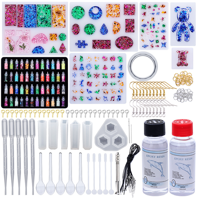 Art Craft Kite - Epoxyhars siliconen mallen Starter Kit Alles