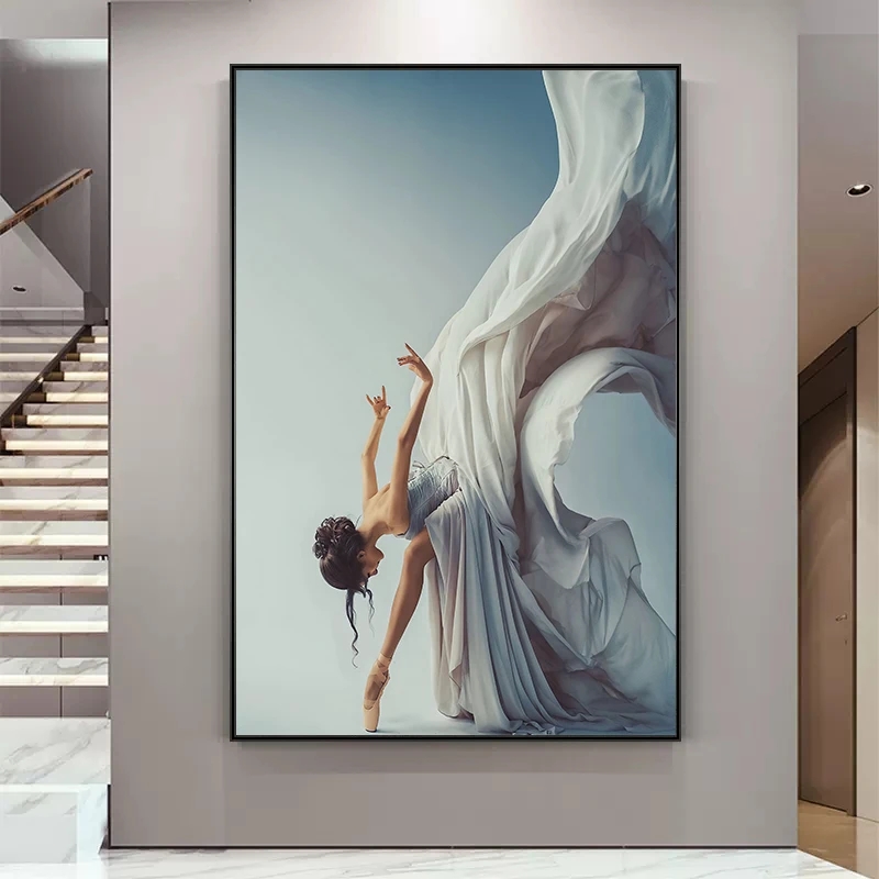 Art Craft Toys - Modern Ballet Dansend Meisje Canvas Schilderij