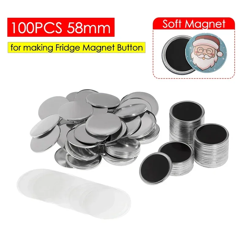 Art Craft Magnet - 50/100PCS 25-75mm Magneet Koelkast Badge Pin