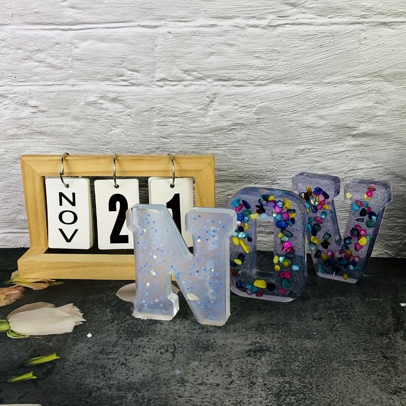Grote siliconen mallen voor he - Art Craft Letter A recensie en prijs