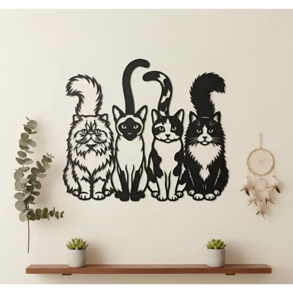 CIFBUY Retro metalen wandkunst - Art Craft Cafe recensie en prijs