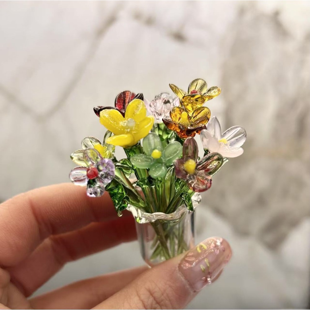 1 PC handgemaakt glazen bloeme - Art Craft Furniture recensie en prijs