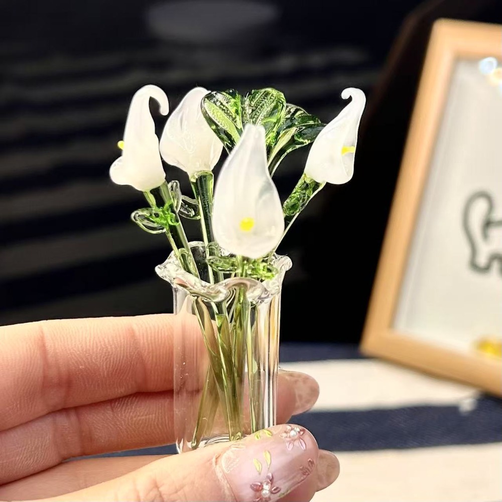 1 PC handgemaakt glazen bloeme - Art Craft Furniture recensie en prijs