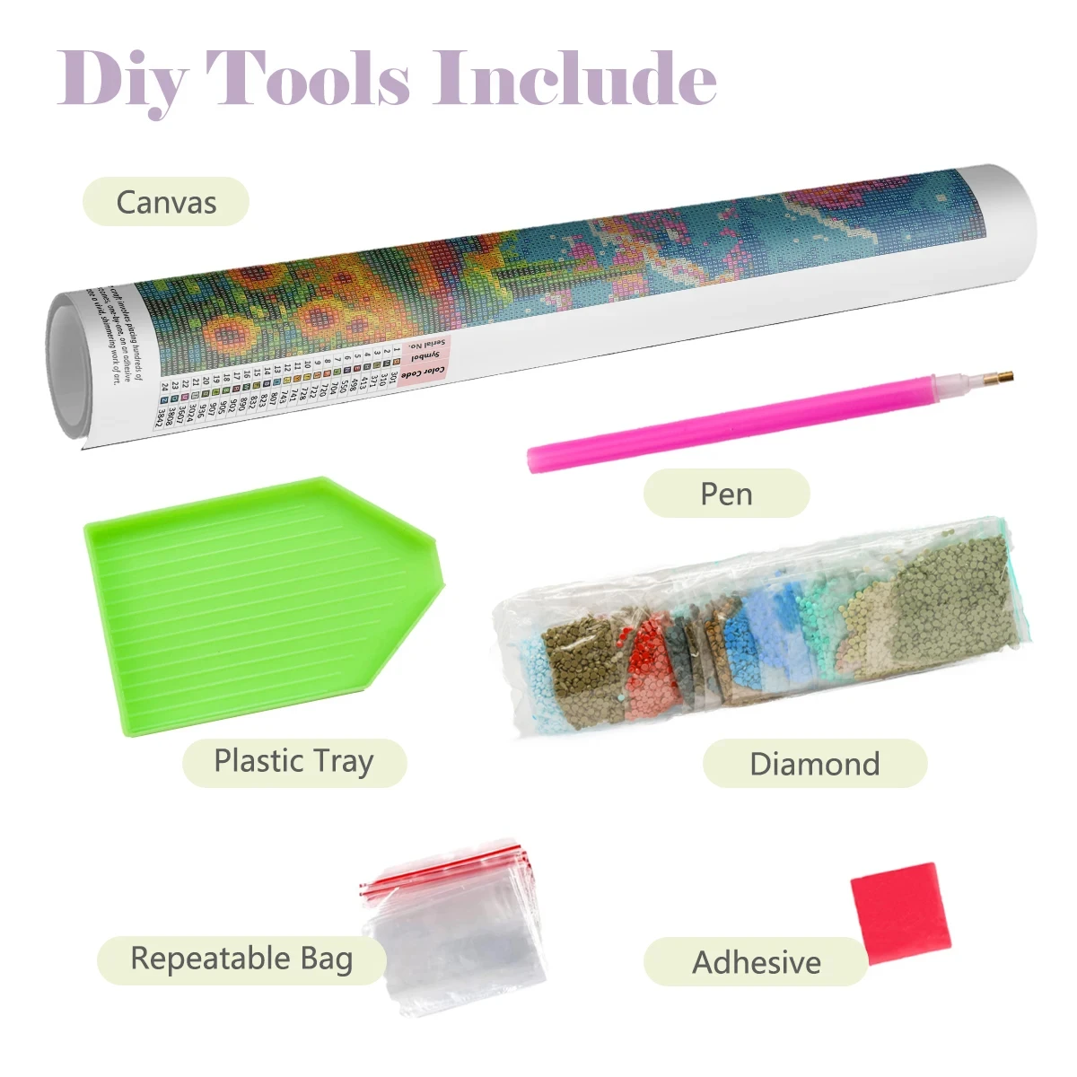 Diamant Schilderij Kit Zonder  - Art Craft Cafe recensie en prijs