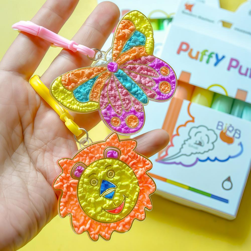 6 kleuren popcornpennen, 3D re - Craft And Art Difference recensie en prijs
