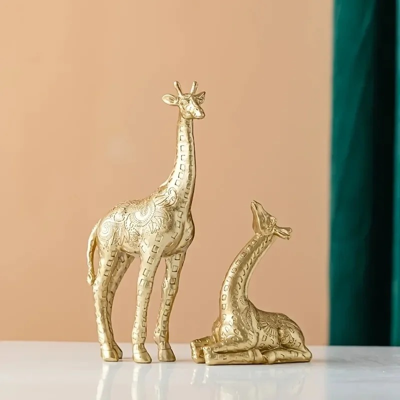 2 stks/set Giraffe Ornament, G - Art Craft Cafe recensie en prijs