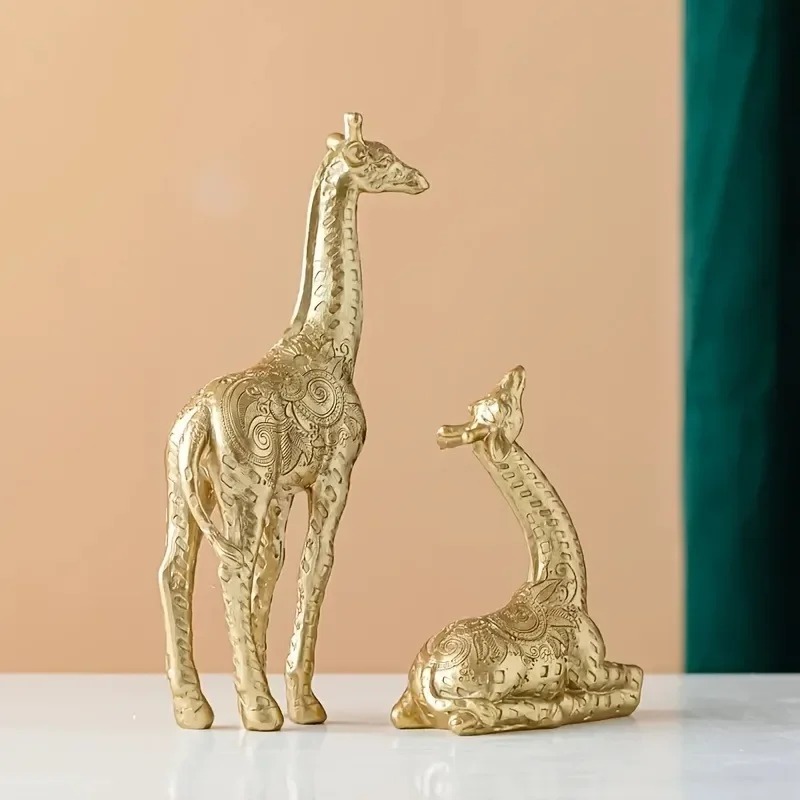 2 stks/set Giraffe Ornament, G - Art Craft Cafe recensie en prijs