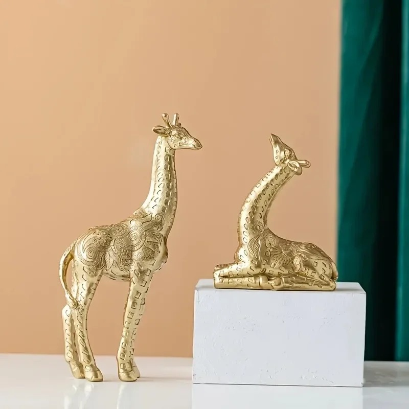 2 stks/set Giraffe Ornament, G - Art Craft Cafe recensie en prijs