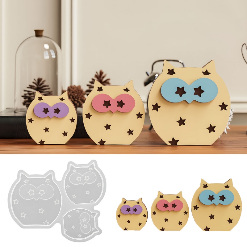 Uil Desktop Ornament Siliconen - Art Craft Show recensie en prijs
