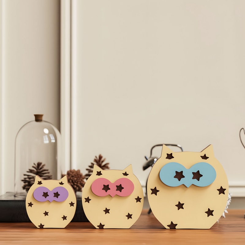 Uil Desktop Ornament Siliconen - Art Craft Show recensie en prijs