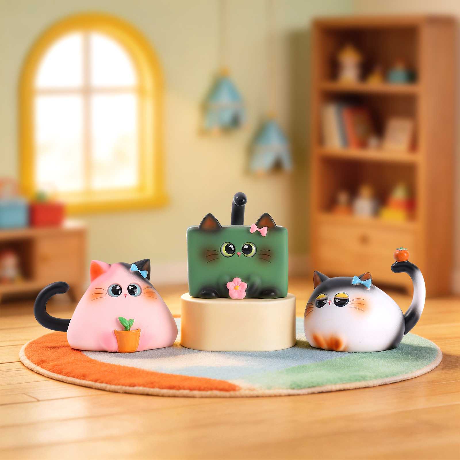 Blind Box Kat Beeldje Hars Cre - Art Craft Furniture recensie en prijs