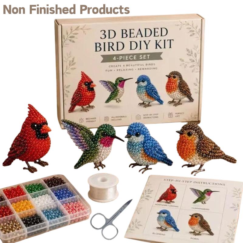 Handgemaakte kralen vogel DIY  - Craft And Art Difference recensie en prijs