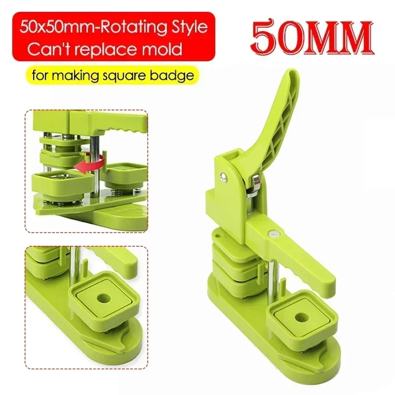 50mm Groene Draaibare Vierkant - Art Craft Magnet recensie en prijs
