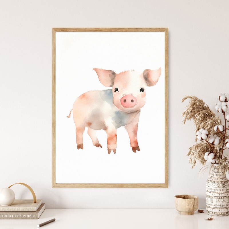Aquarel Boerderijdieren Baby P - Art Craft Duck recensie en prijs