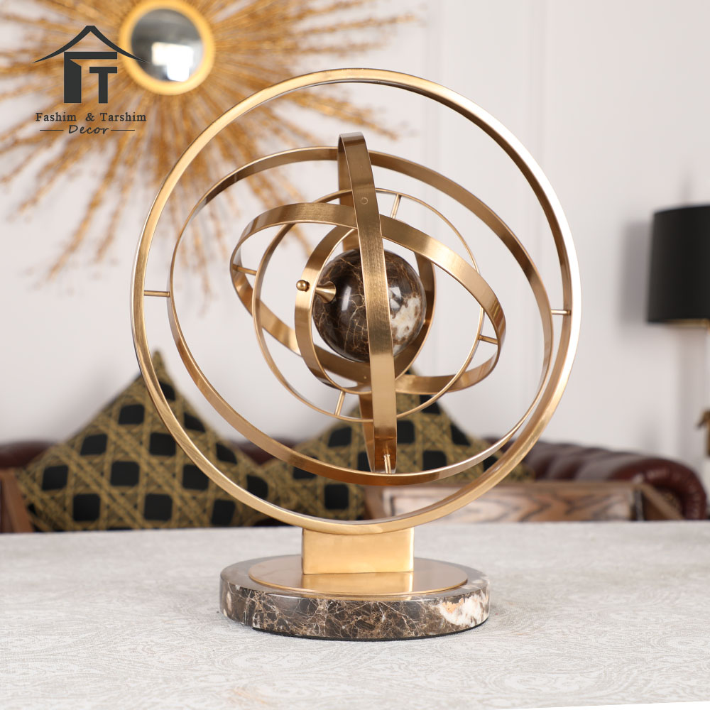 Wereldbol Metalen Sculptuur Eu - Art Craft Show recensie en prijs
