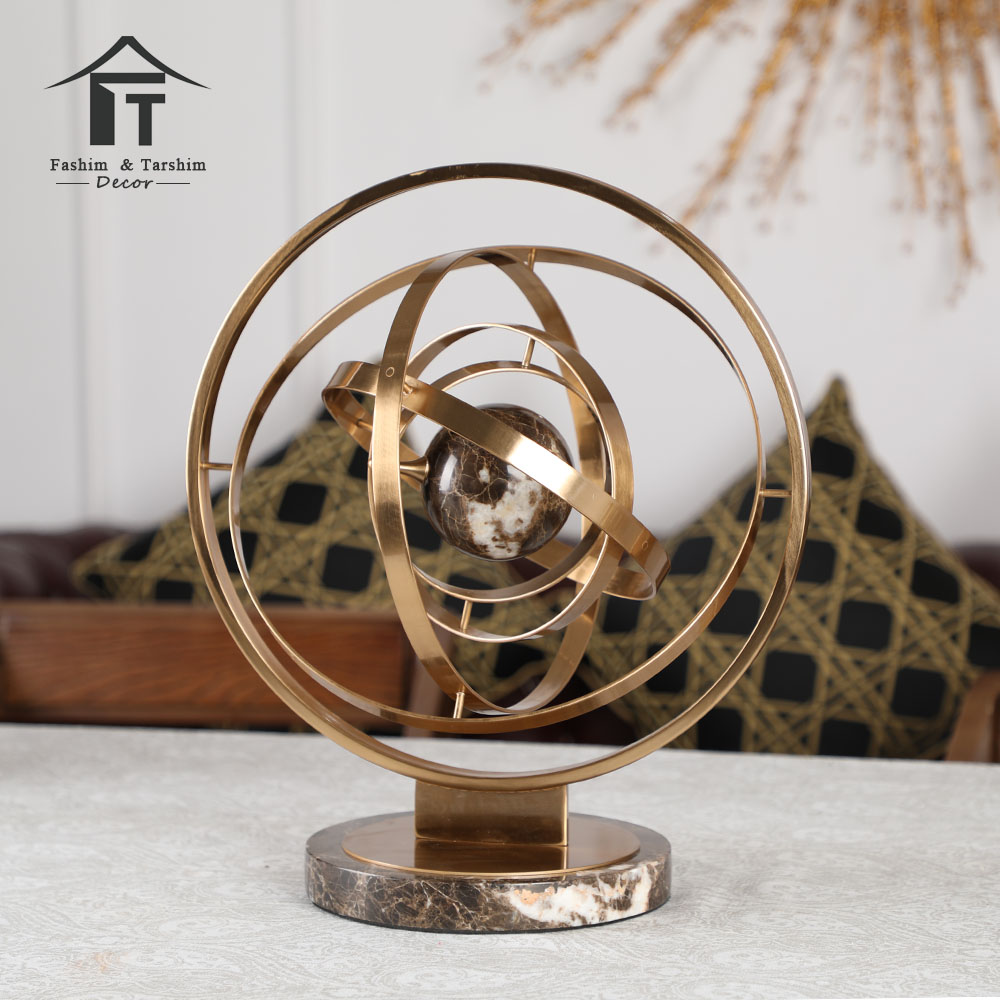Wereldbol Metalen Sculptuur Eu - Art Craft Show recensie en prijs