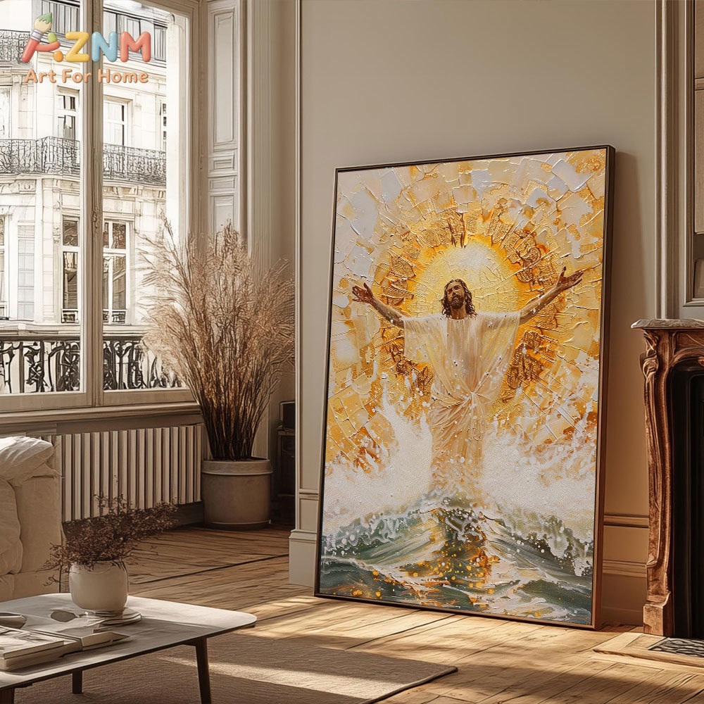 AZNM Jezus Christus canvas pri - Art Craft Toys recensie en prijs