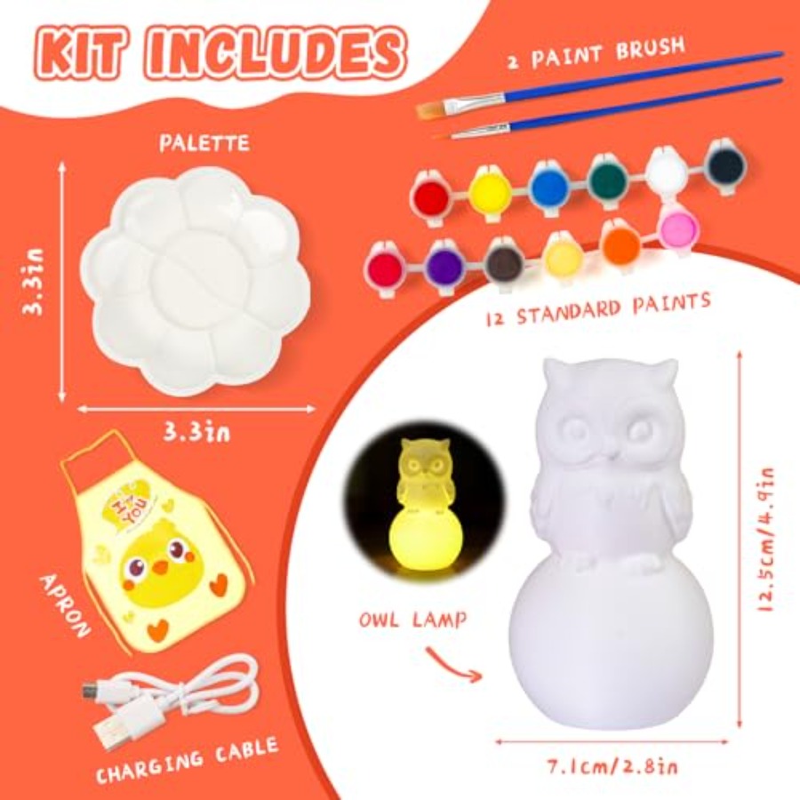 Schilder Je Eigen Lamp Set, Kn - Art Craft Toys recensie en prijs