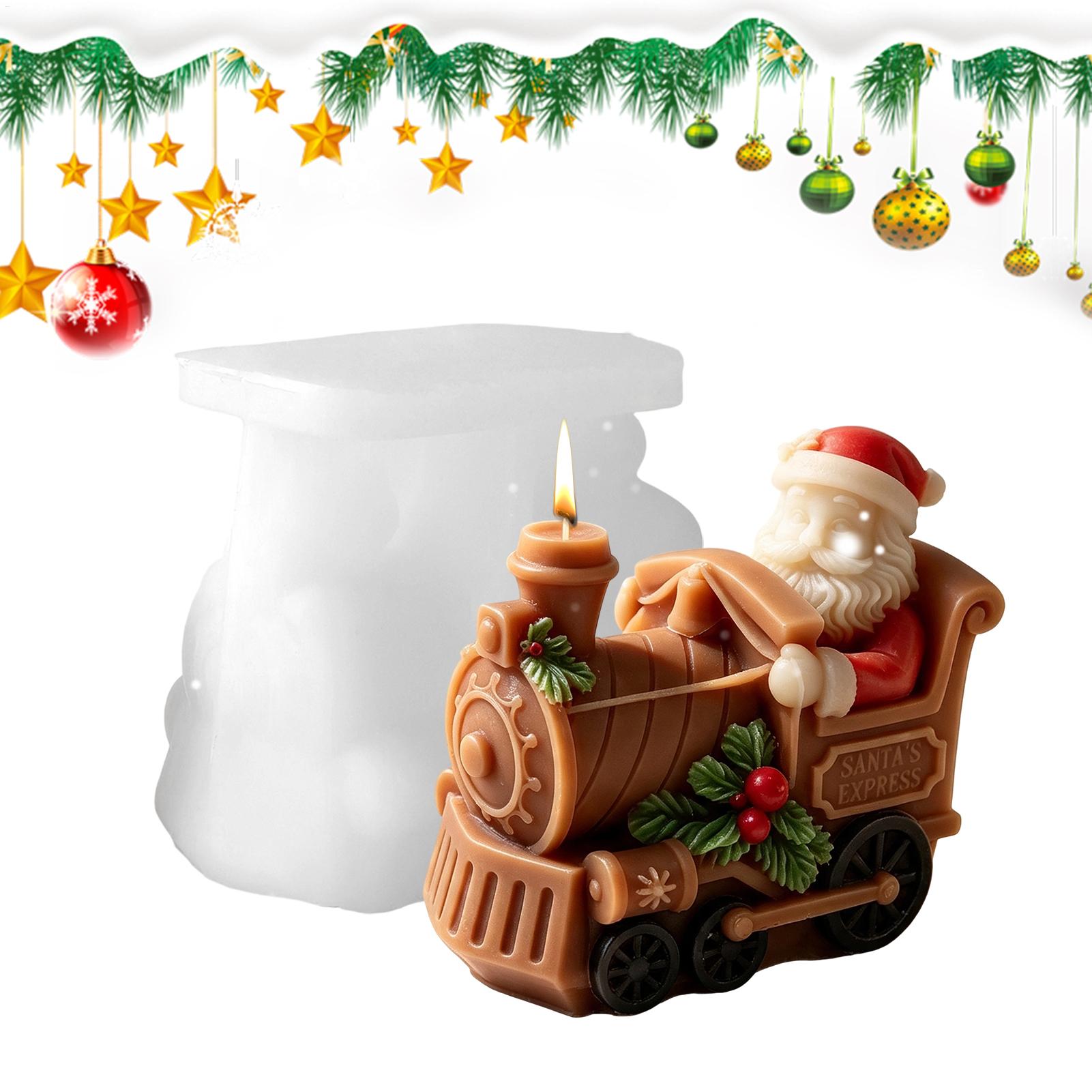 Kerstkaarsenmal in treinvorm,  - Art Craft Show recensie en prijs