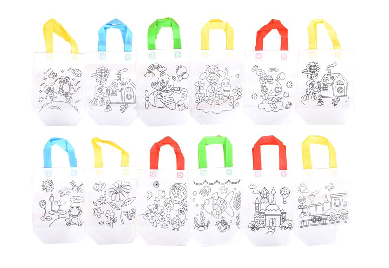 5 sets DIY graffiti tas met ma - Art Craft Notebook recensie en prijs