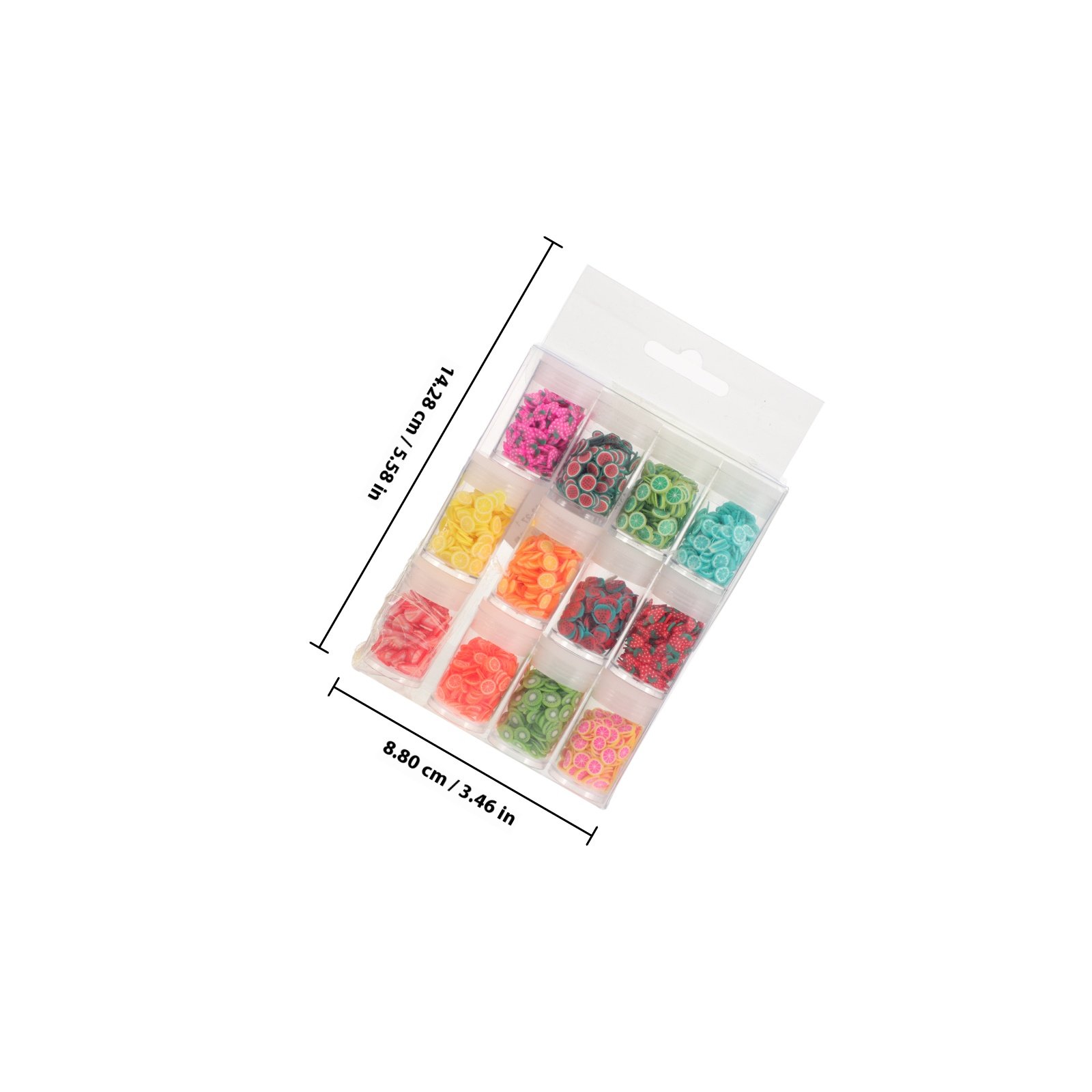 12 dozen gemengde fruitnagelde - Craft And Art Difference recensie en prijs