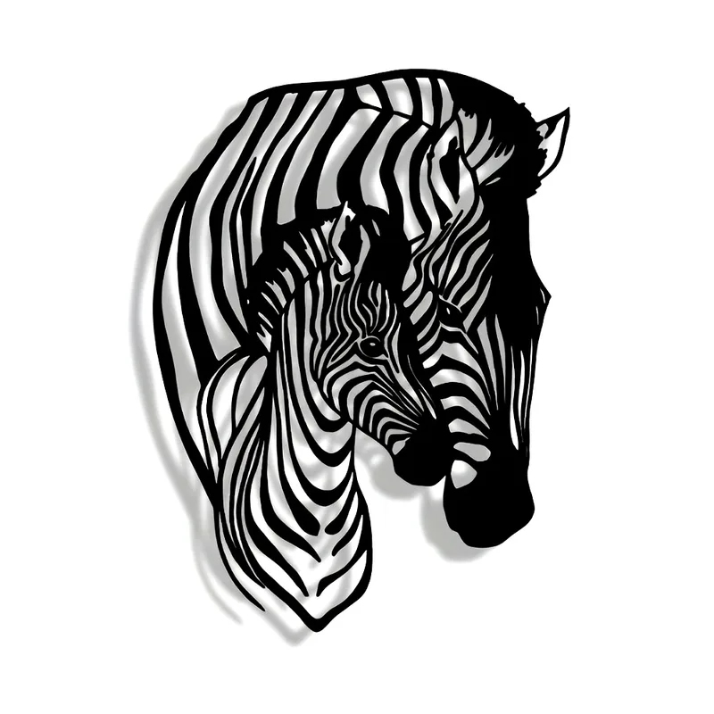 Elegante minimalistische zebra - Art Craft Cafe recensie en prijs