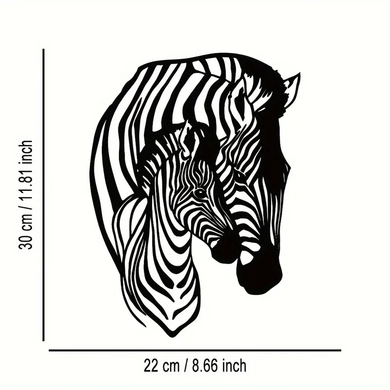 Elegante minimalistische zebra - Art Craft Cafe recensie en prijs