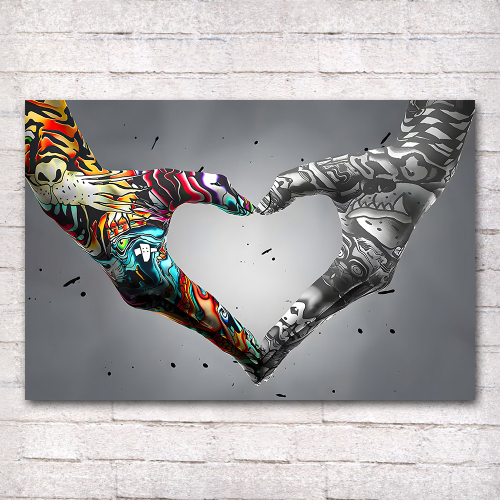 Graffiti Hand Liefde Canvas Sc - Art Craft Toys recensie en prijs