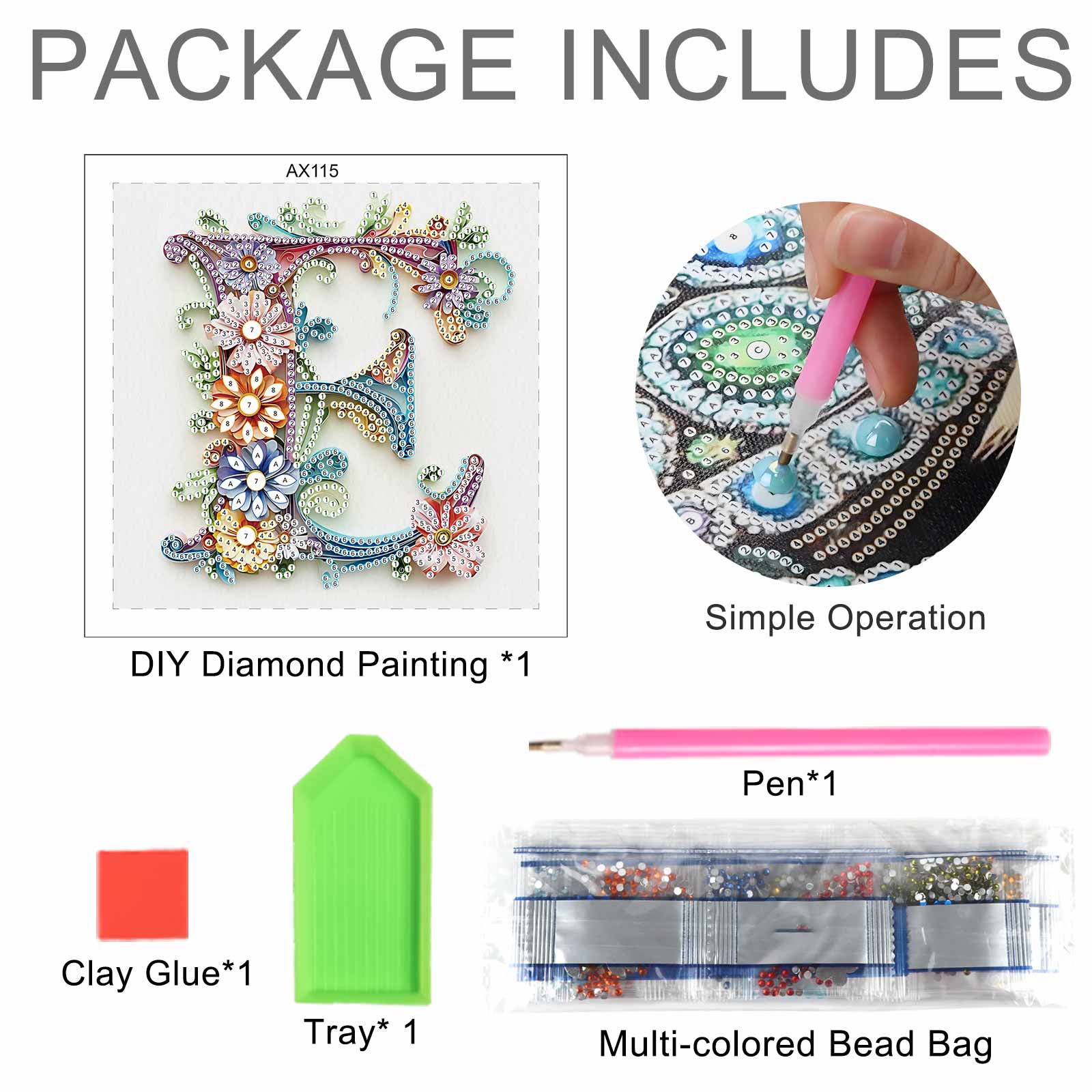 Speciaal gevormde diamantkunst - Art Craft Kite recensie en prijs
