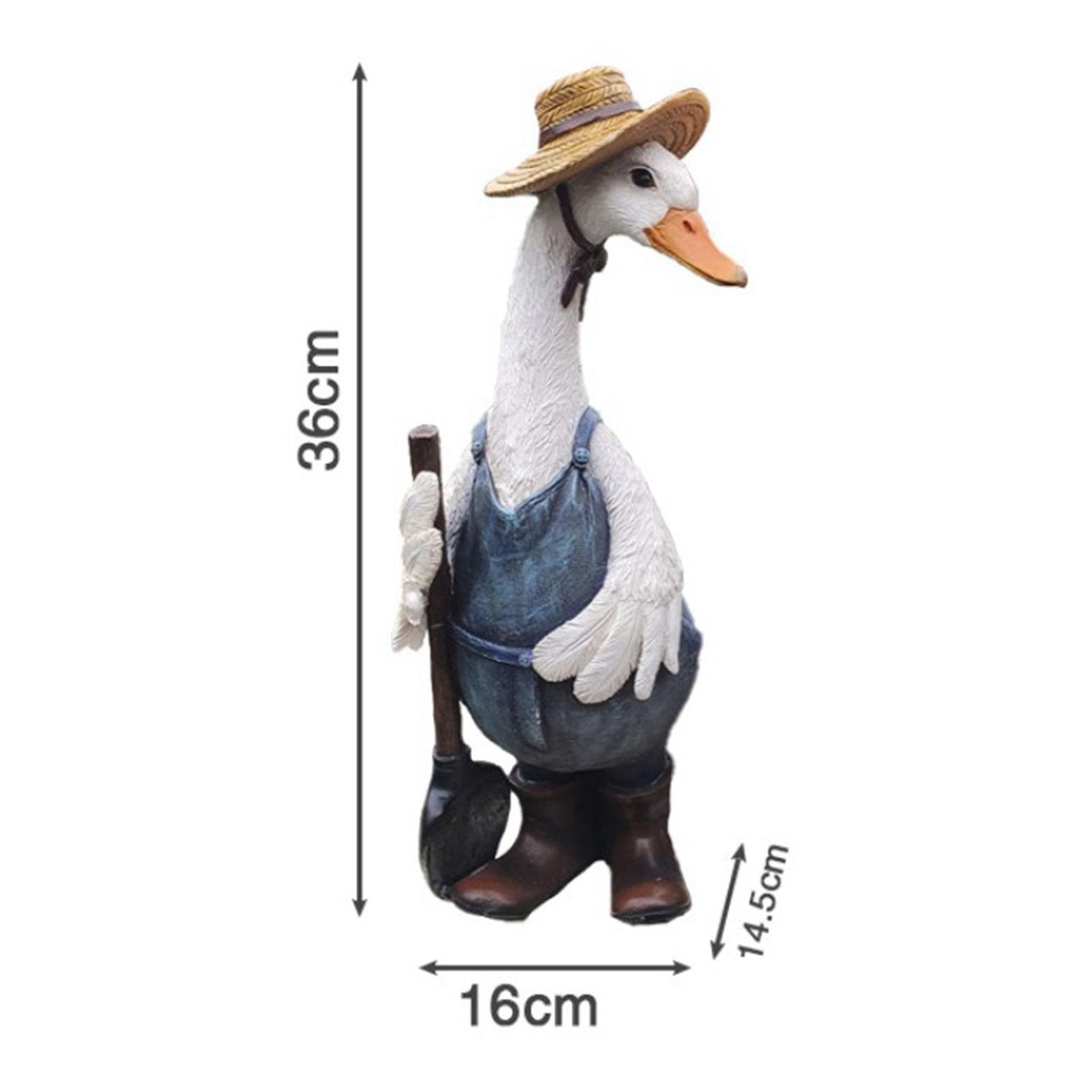 Hars eend tuinbeeld figuren mo - Art Craft Duck recensie en prijs