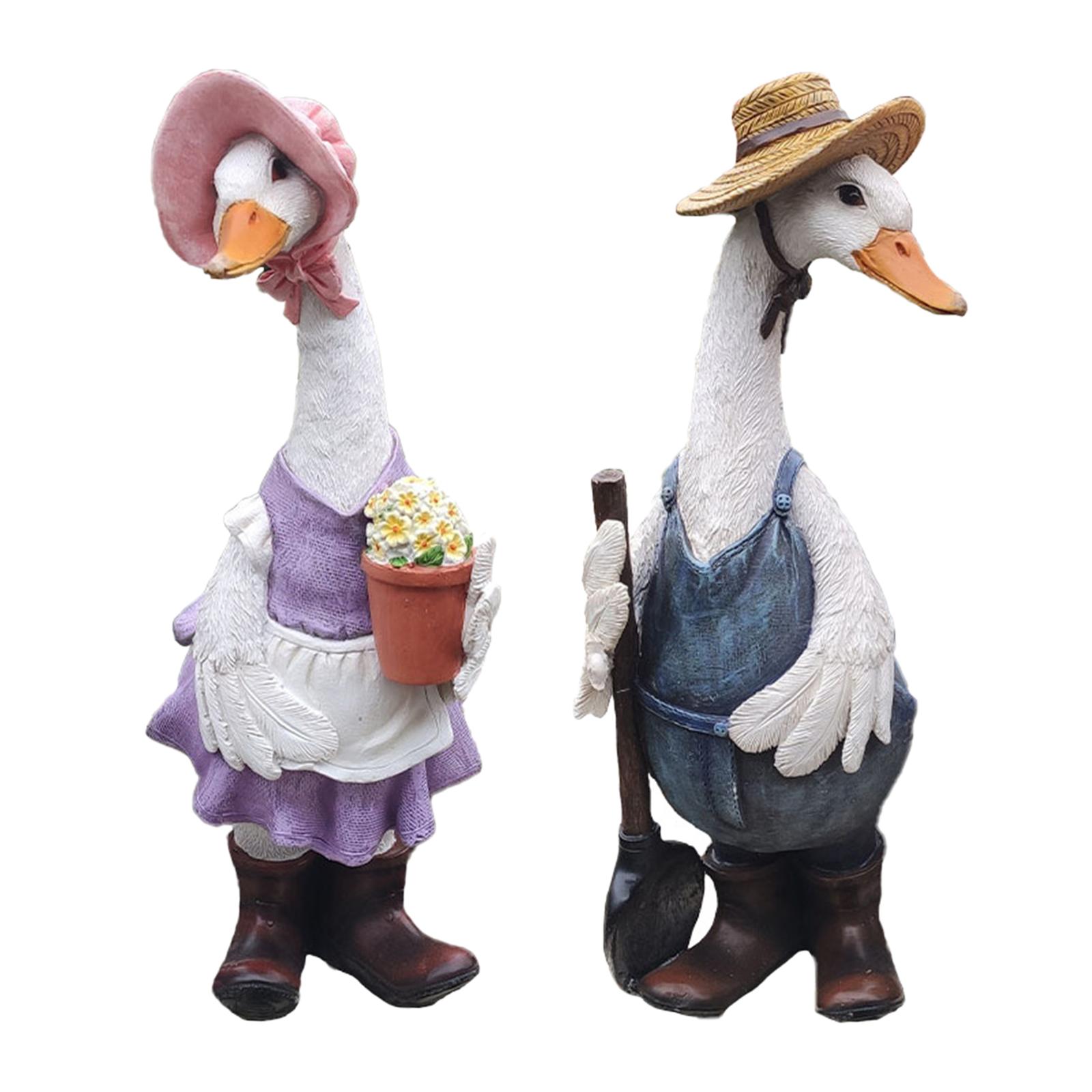 Hars eend tuinbeeld figuren mo - Art Craft Duck recensie en prijs