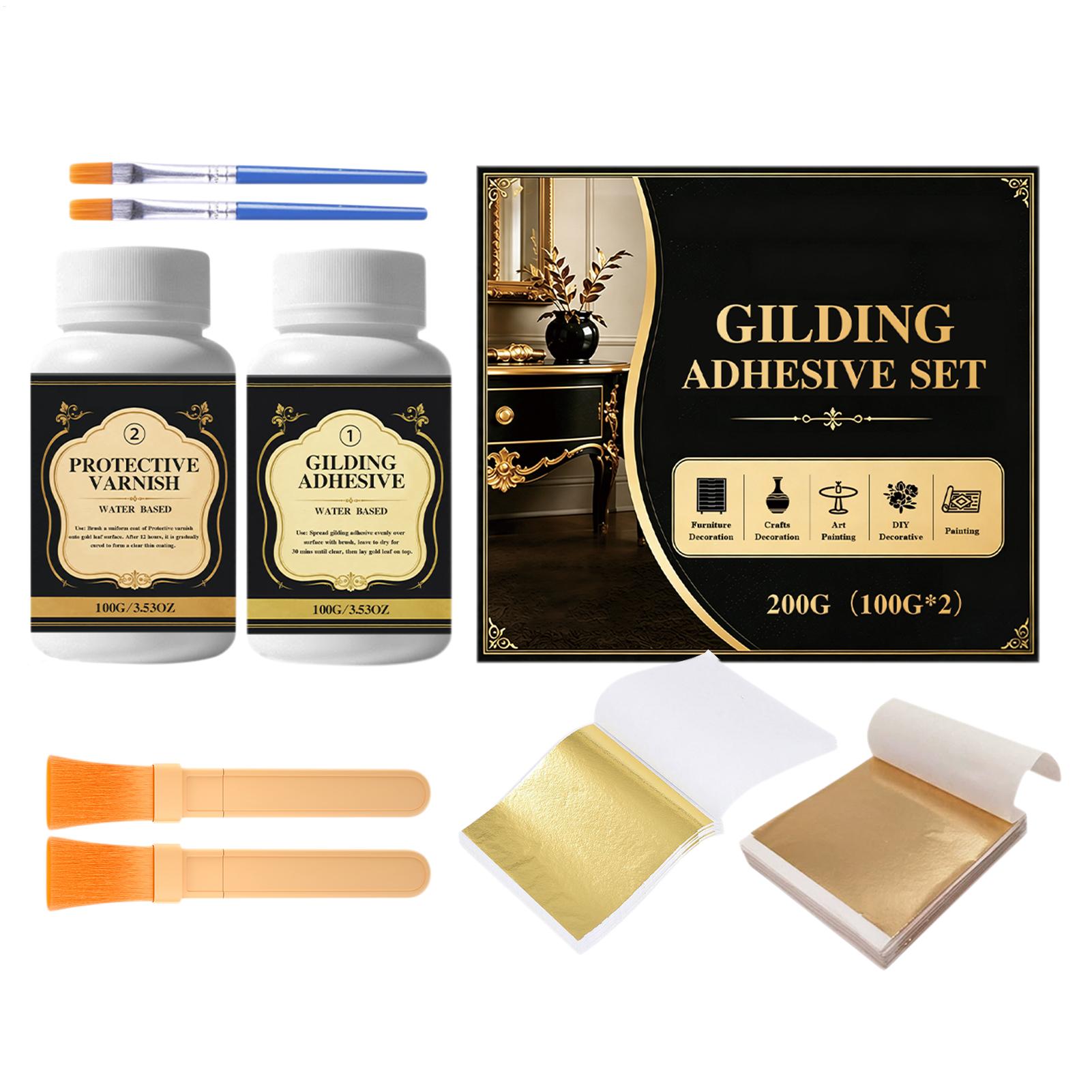 Verguldingslijm op waterbasis, - Art Craft Glue recensie en prijs