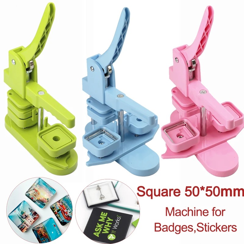 50x50mm Vierkante Knop Badge M - Art Craft Magnet recensie en prijs