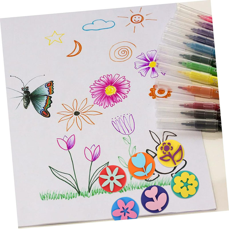 6 Stks/zak Schuimstempels Voor - Art Craft 6 Year Old recensie en prijs