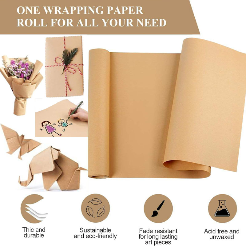 10M bruin kraftpapier, ideaal  - Art Craft Recycled Materials recensie en prijs