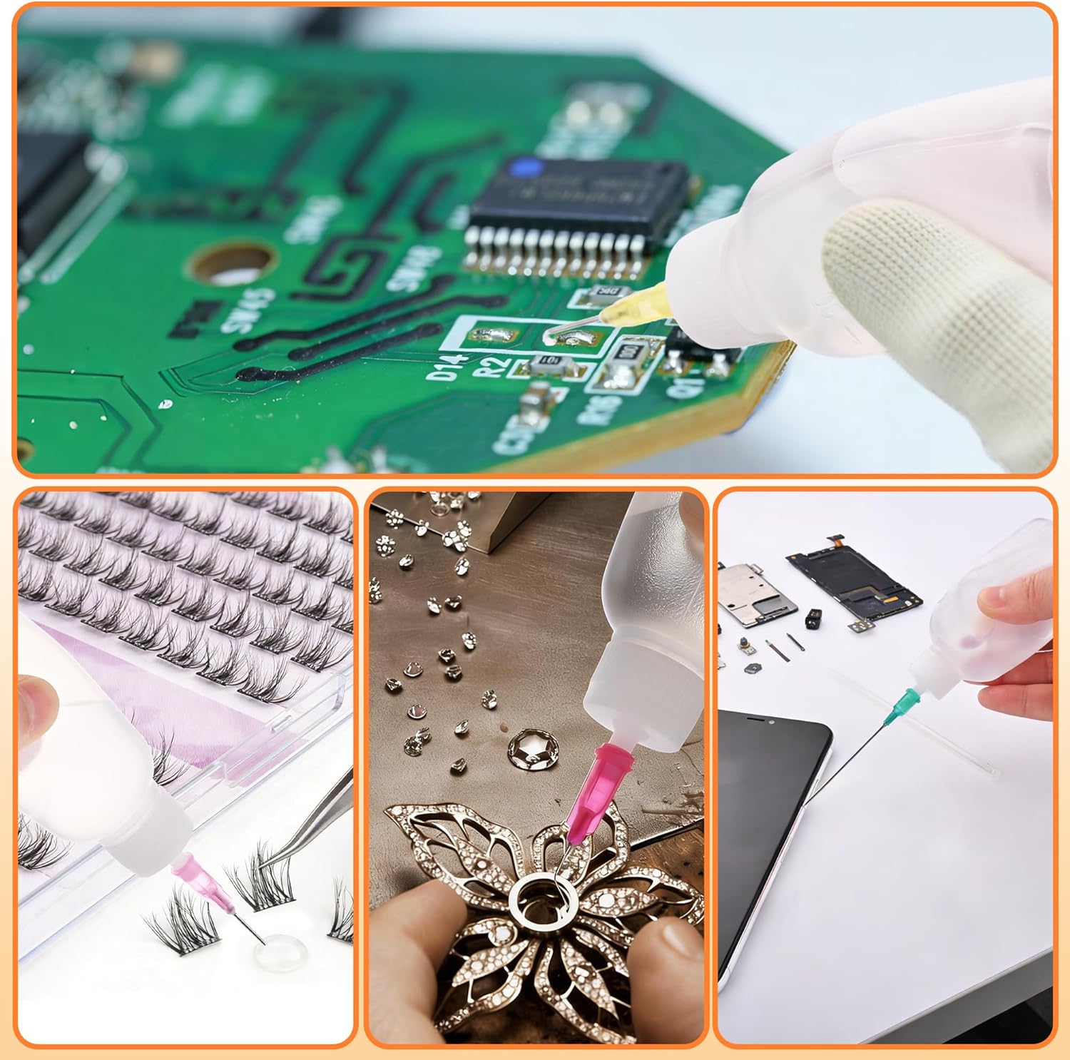 Precisie flesjesset met naaldp - Art Craft Material recensie en prijs