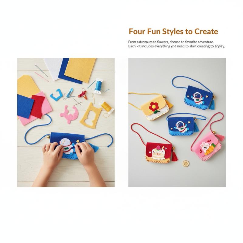 Kinderen Vilt Tassen Maakset D - Art Craft Toys recensie en prijs