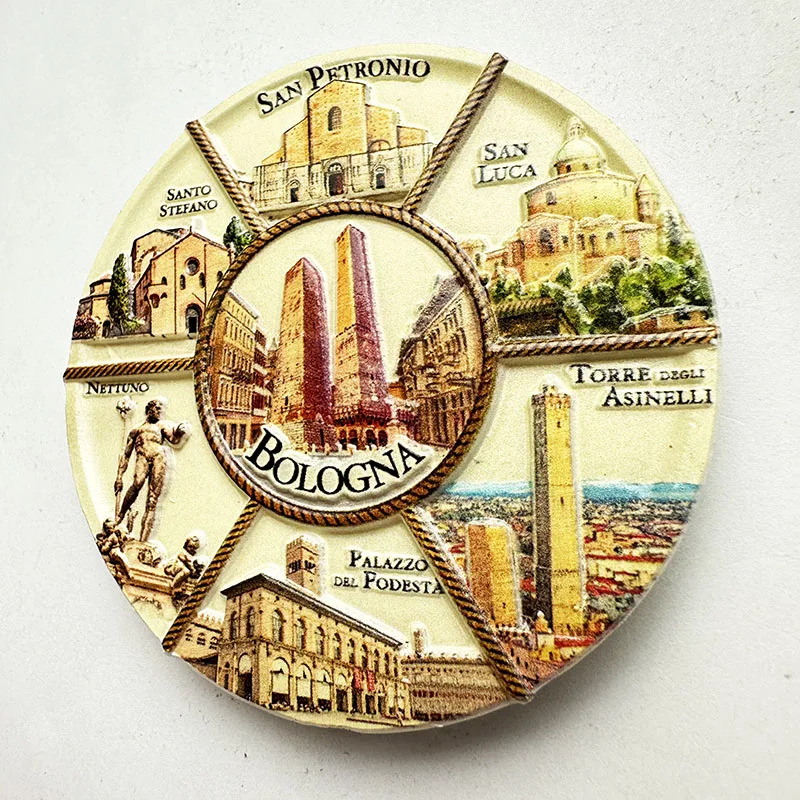 1 stuk, Bologna, Italië, souve - Art Craft Magnet recensie en prijs