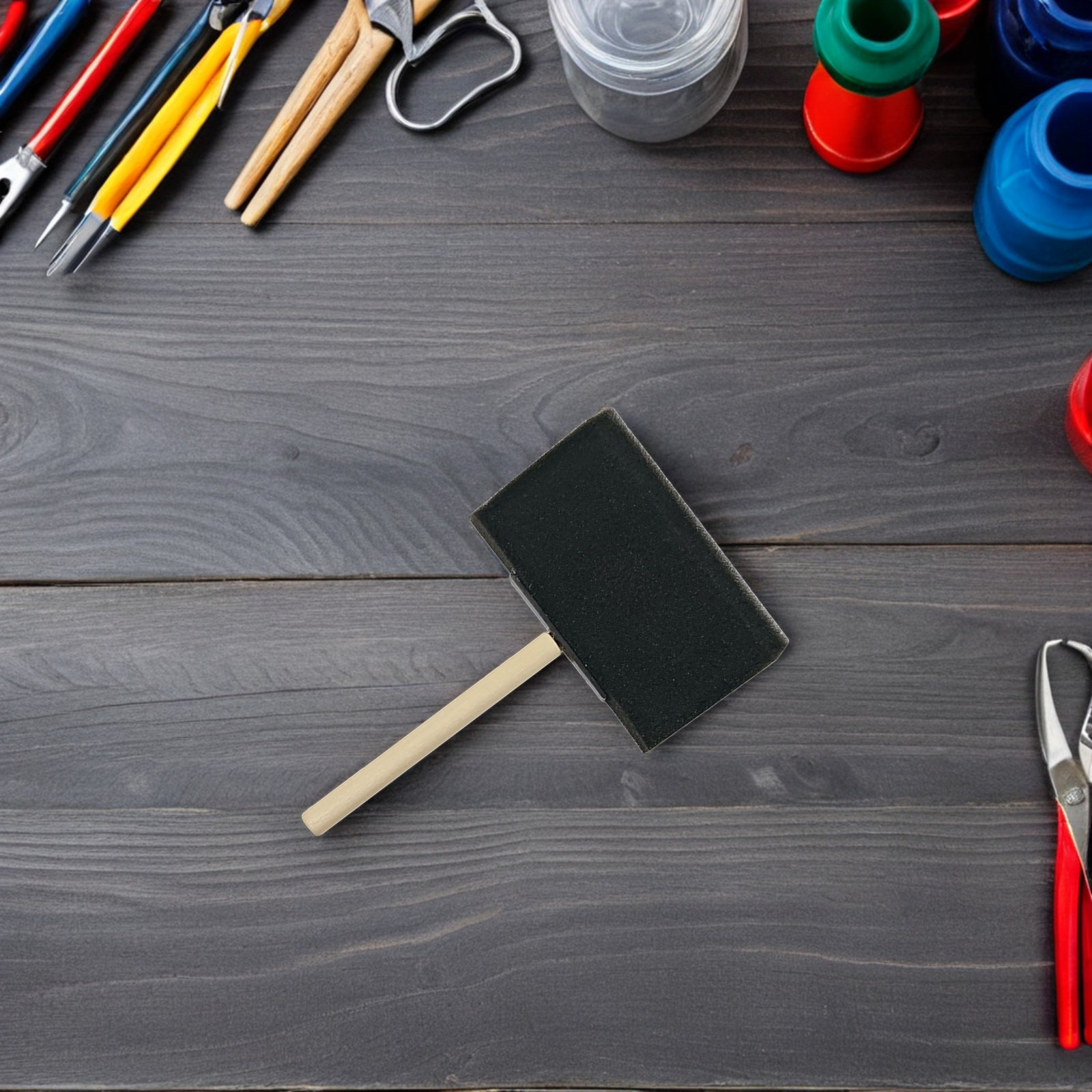 30 stuks schuimverf-sponsborst - Art And Craft With Paint recensie en prijs