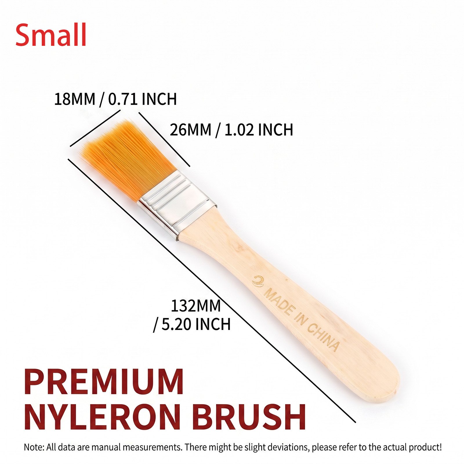 Nylon verfkwastenset, 5 platte - Art Craft Furniture recensie en prijs