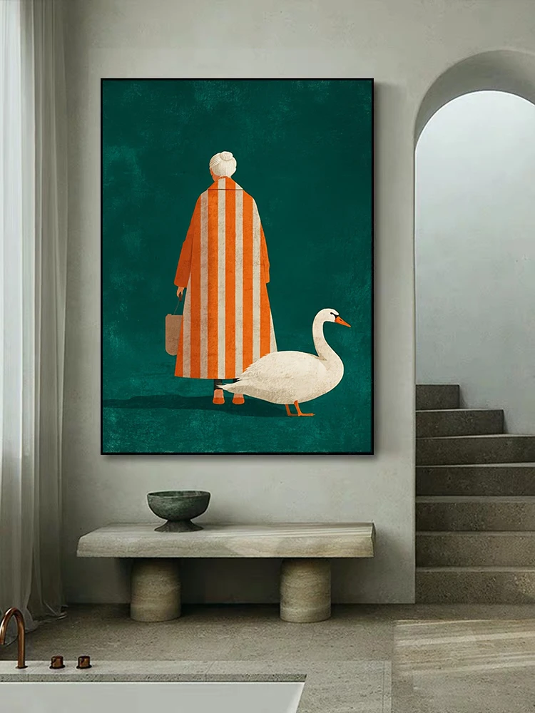 Figuur in oranje wit gestreept - Art Craft Toys recensie en prijs