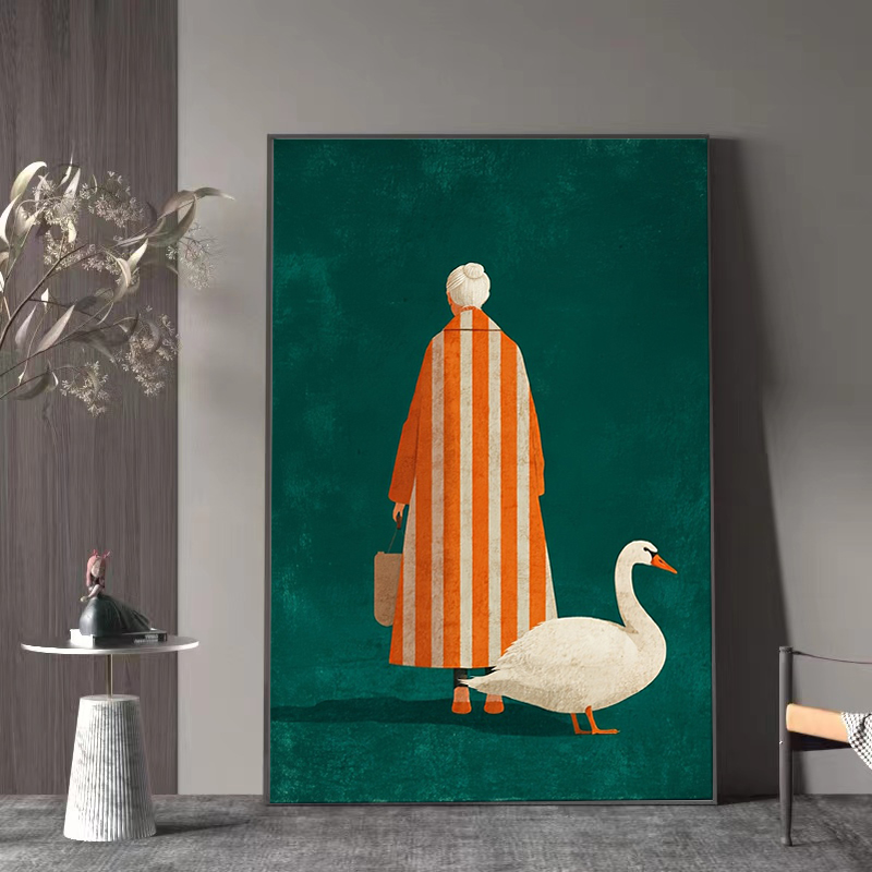 Figuur in oranje wit gestreept - Art Craft Toys recensie en prijs